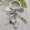 Stylish and Thoughtful Gifts for Hair Stylists: Hairstyling-Themed Keychain