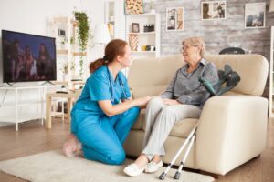 How do you thank a caregiver in a nursing home?